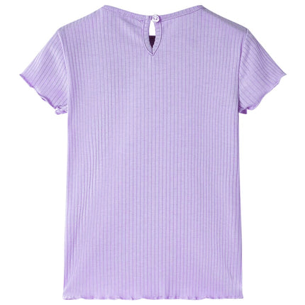 T-shirt til børn str. 104 lilla