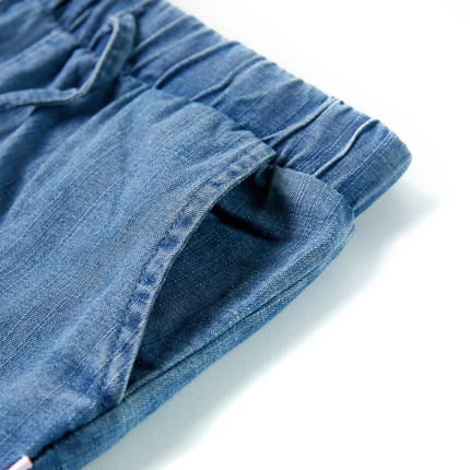 Shorts til børn str. 140 denimblå