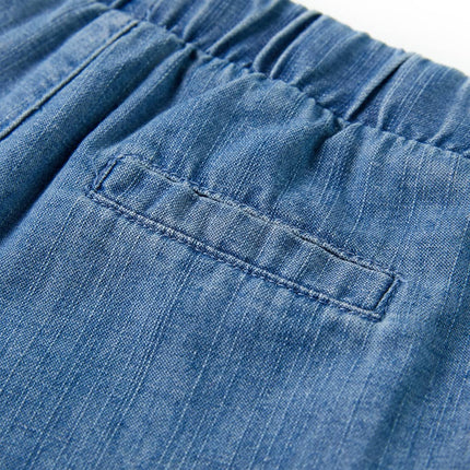 Shorts til børn str. 140 denimblå