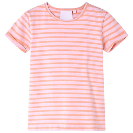 T-shirt til børn str. 104 lyserød