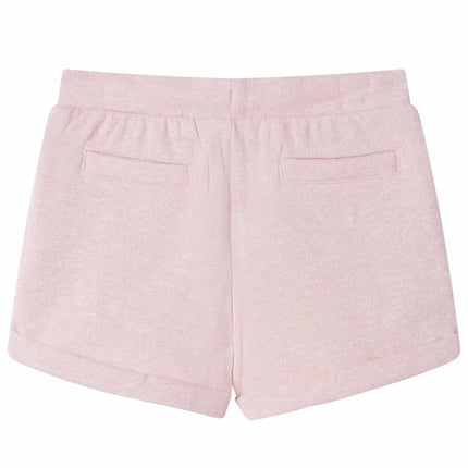 Shorts til børn str. 116 med snor lyserød