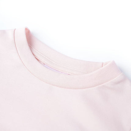 Sweatshirt til børn str. 104 lyserød