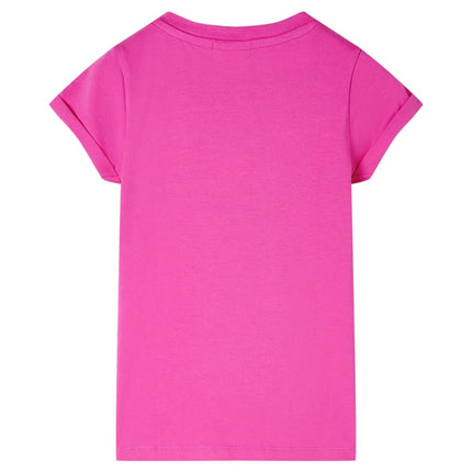 T-shirt til børn str. 104 pink