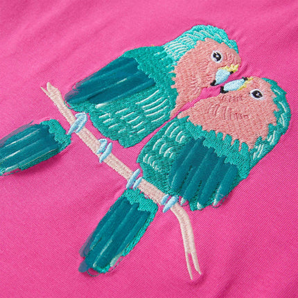T-shirt til børn str. 116 pink