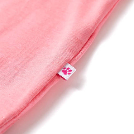 T-shirt til børn str. 116 lyserød