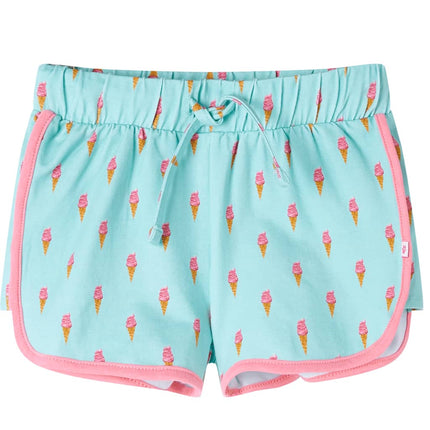 Shorts til børn str. 116 med snor mintgrøn