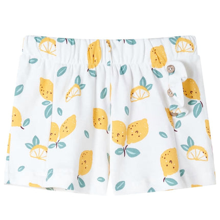 Shorts til børn str. 128 ecrufarvet