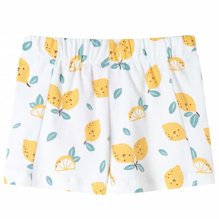Shorts til børn str. 128 ecrufarvet