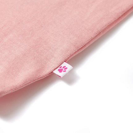 T-shirt til børn str. 116 lyserød