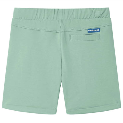 Shorts til børn str. 140 med snøre lys kakifarve