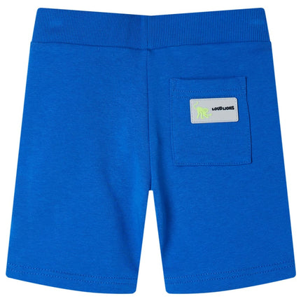 Shorts til børn str. 104 med snøre blå