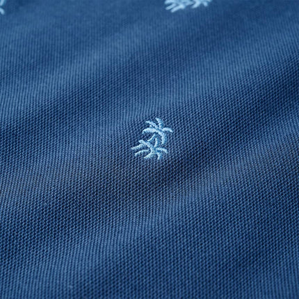 Poloshirt til børn str. 140 mørkeblå