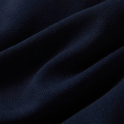 Sweatshirt til børn str. 92 med lynlås marineblå