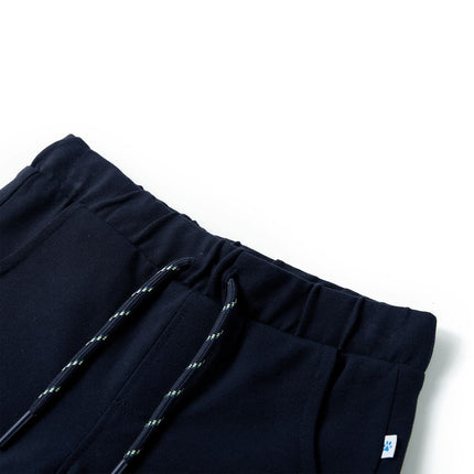 Shorts til børn str. 92 med snøre marineblå