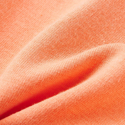 Shorts til børn str. 140 med snøre neon-orange