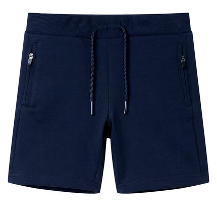 Shorts til børn str. 128 marineblå