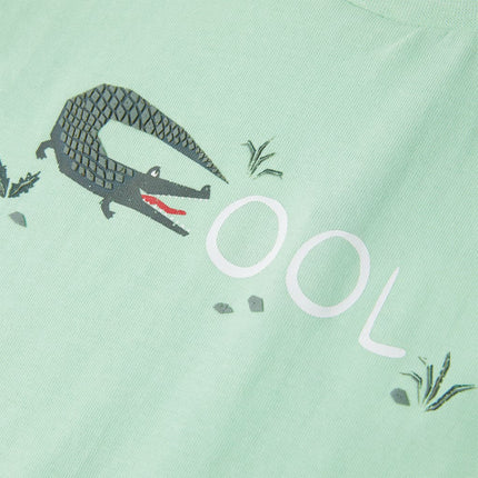 T-shirt til børn str. 92 lysegrøn