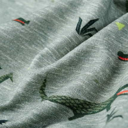 Sweatshirt til børn str. 140 lys kakimeleret