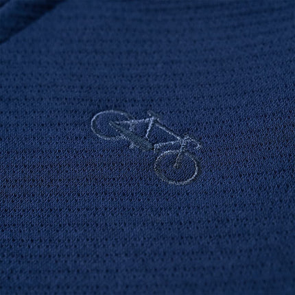 Sweatshirt til børn str. 92 med lynlås marineblå