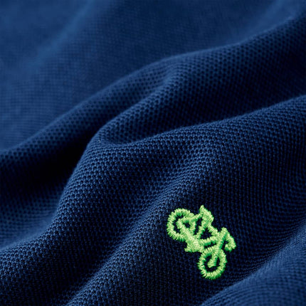 Polo til børn str. 116 marineblå