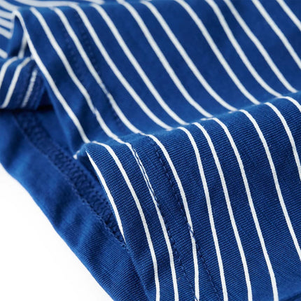 T-shirt til børn str. 128 mørkeblå