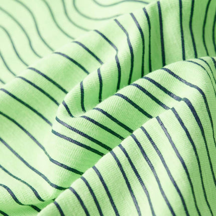T-shirt til børn str. 140 neongrøn