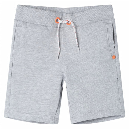 Shorts til børn str. 140 med snøre grå