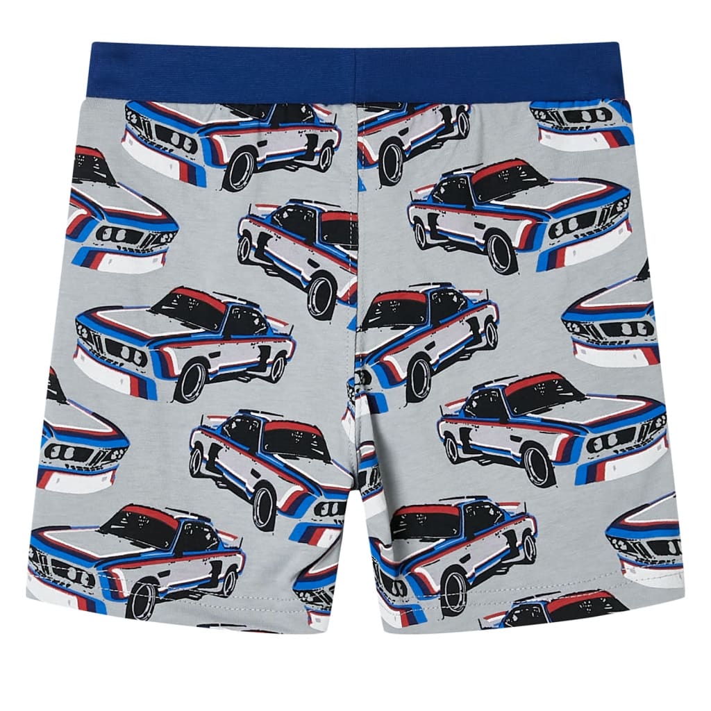 Pyjamas til børn str. 104 korte ærmer grå