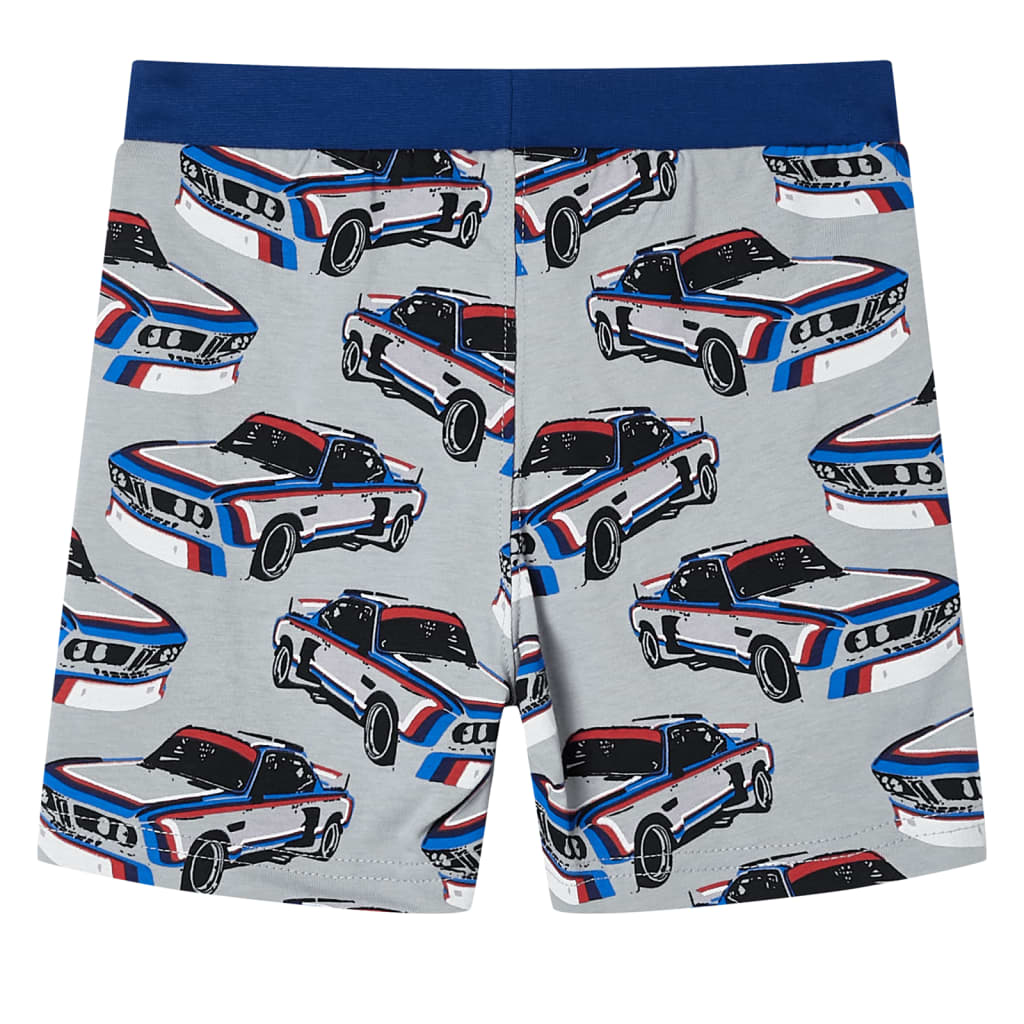 Pyjamas til børn str. 128 korte ærmer grå