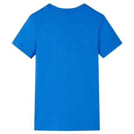 T-shirt til børn str. 104 blå