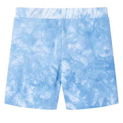 Shorts til børn str. 128 med snøre lyseblå