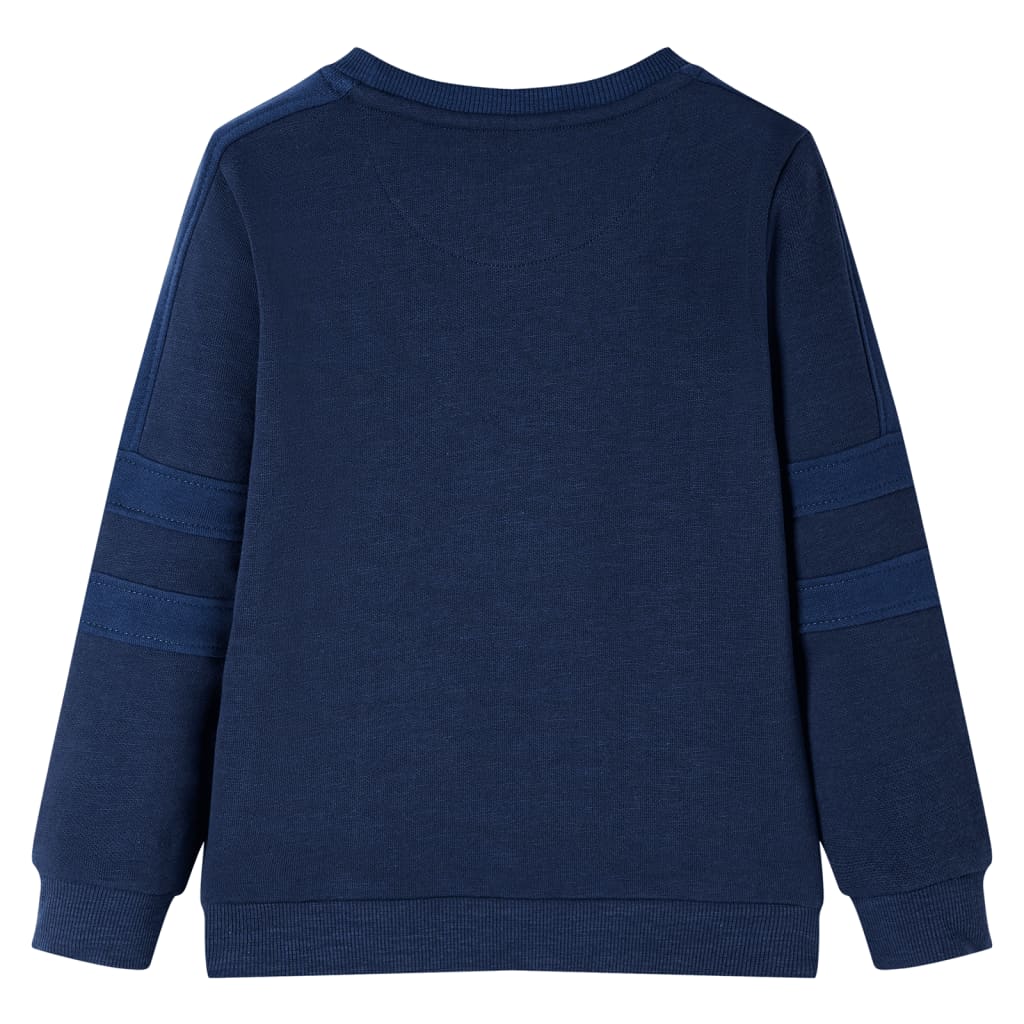 Sweatshirt til børn str. 92 marinemeleret