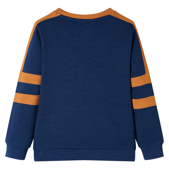 Sweatshirt til børn str. 92 indigoblå