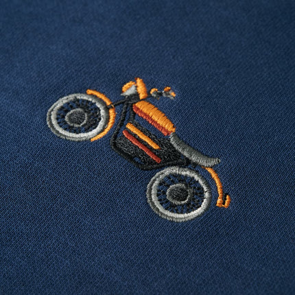 Sweatshirt til børn str. 92 indigoblå