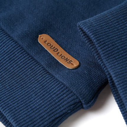 Sweatshirt til børn str. 92 indigoblå