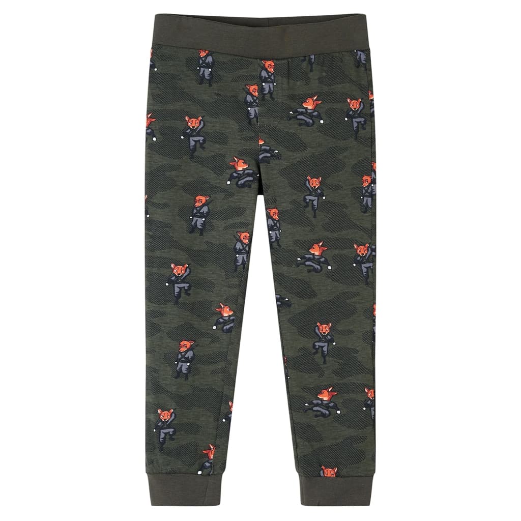Pyjamas til børn str. 140 kakifarvet