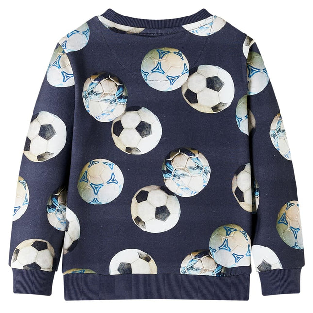 Sweatshirt til børn str. 92 marineblå