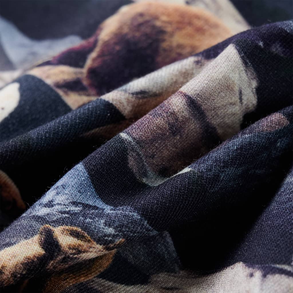 Sweatshirt til børn str. 116 marineblå