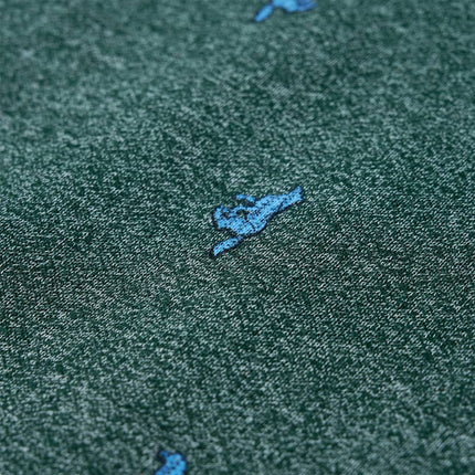 Sweatshirt til børn mørkegrønmeleret str. 104