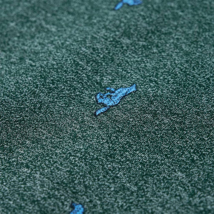 Sweatshirt til børn mørkegrønmeleret str. 116