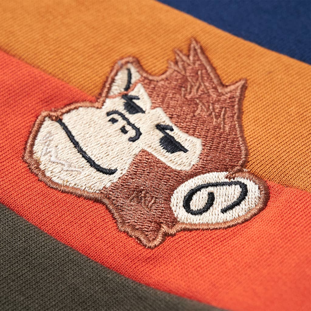 Sweatshirt til børn str. 116 marineblå