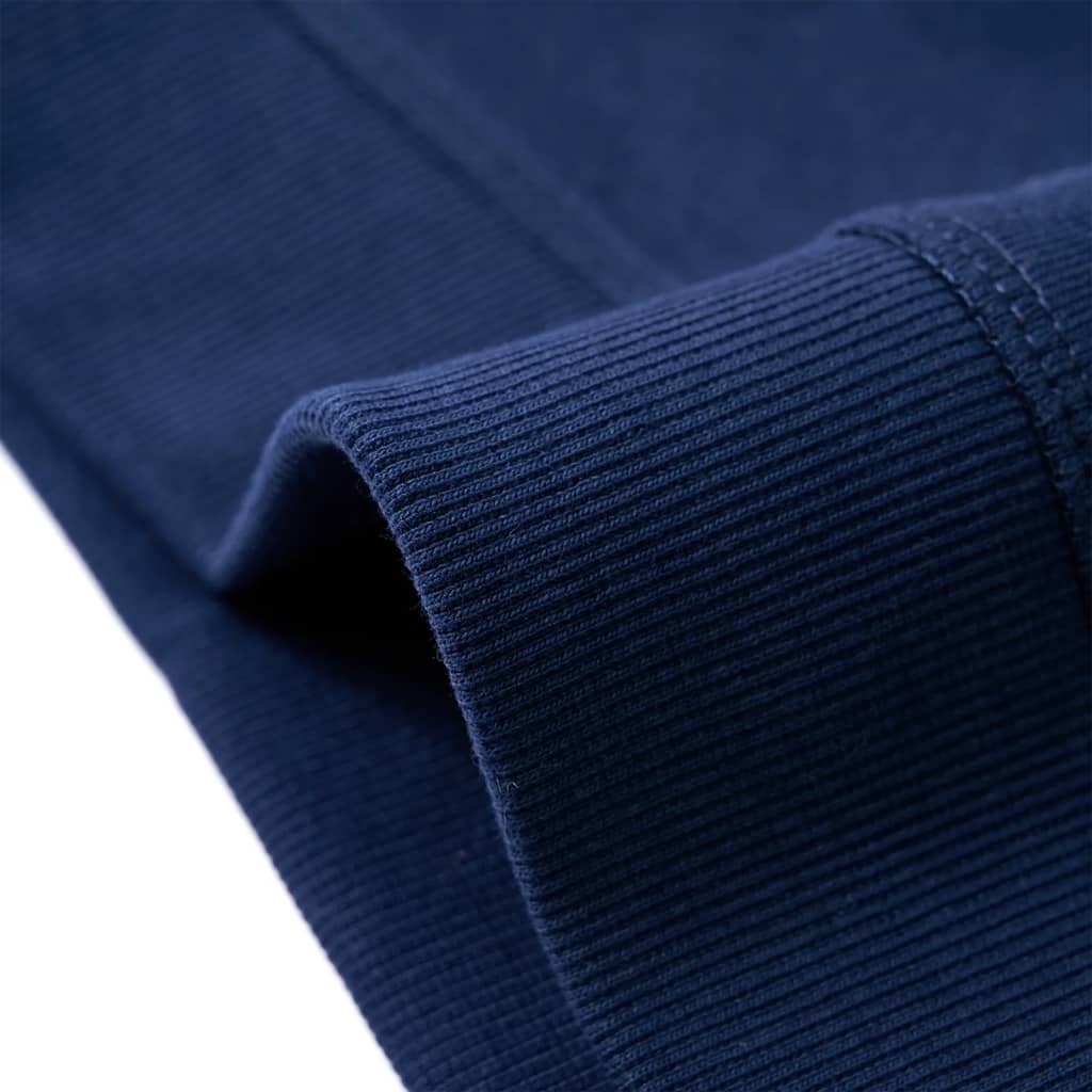 Sweatshirt til børn str. 116 marineblå