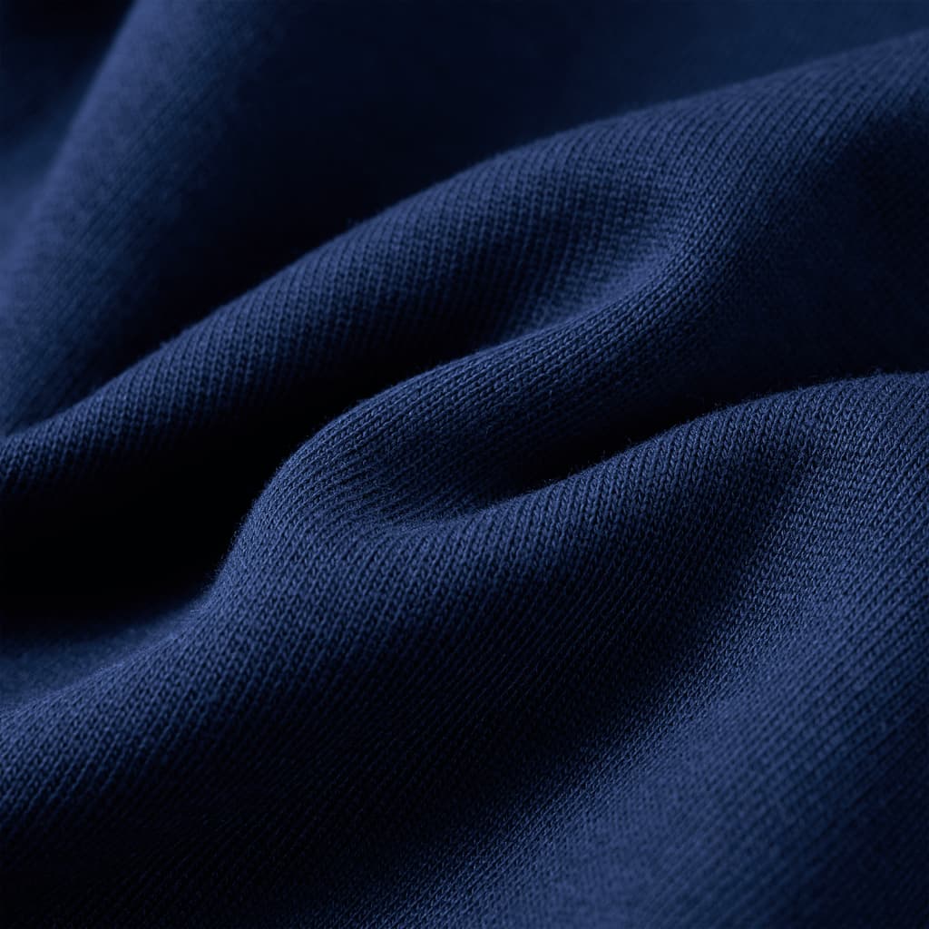Sweatshirt til børn str. 116 marineblå