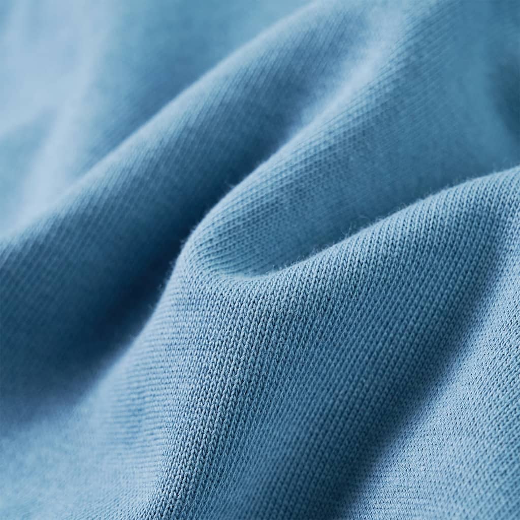 Sweatshirt til børn mellemblå str. 104