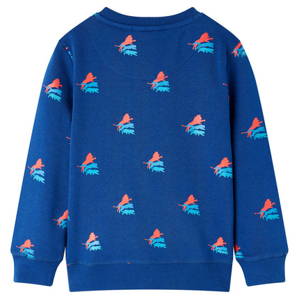 Sweatshirt til børn str. 104 mørkeblå