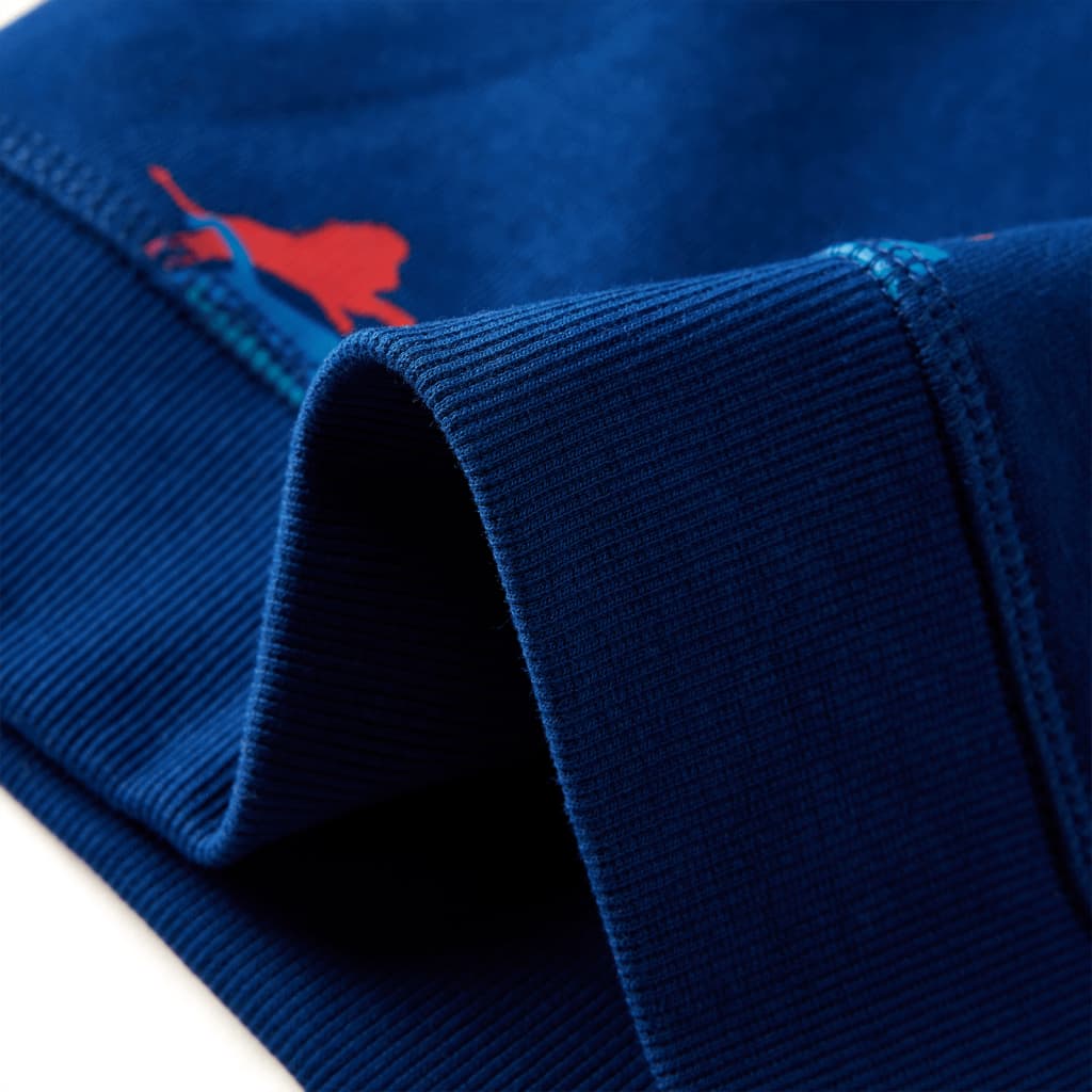 Sweatshirt til børn str. 104 mørkeblå