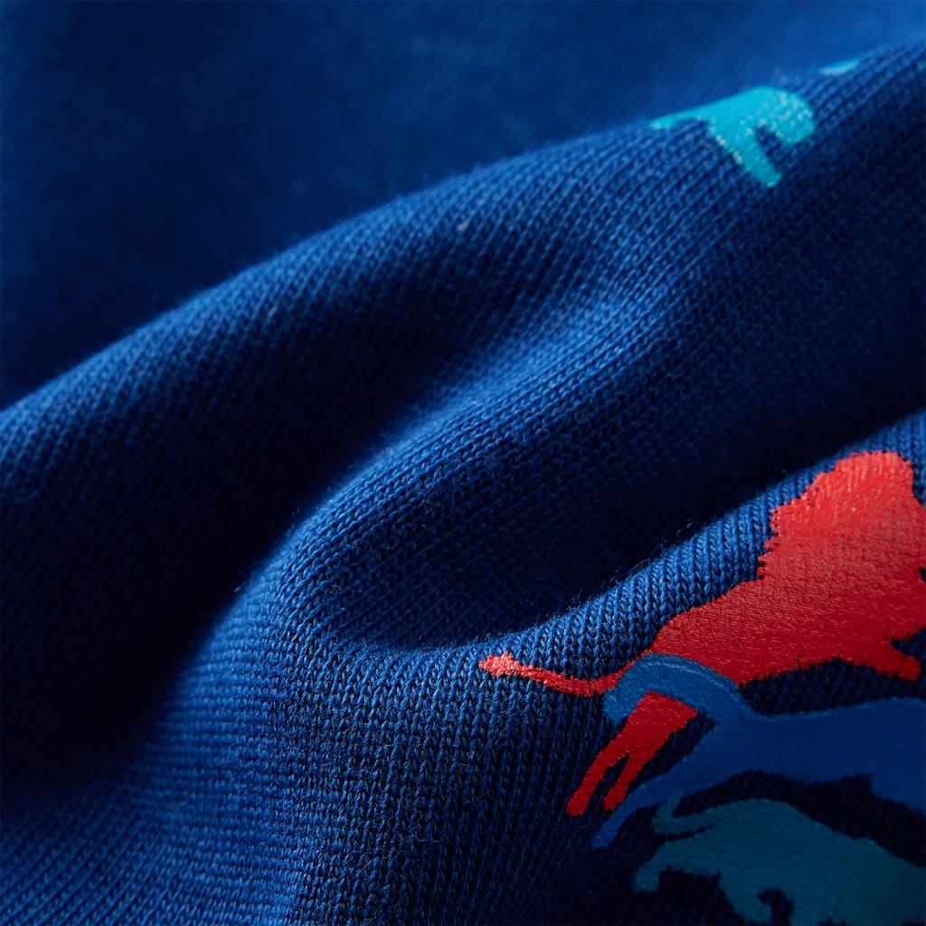 Sweatshirt til børn str. 104 mørkeblå