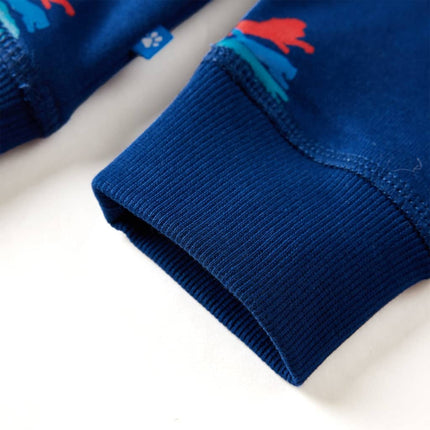 Sweatshirt til børn str. 128 mørkeblå