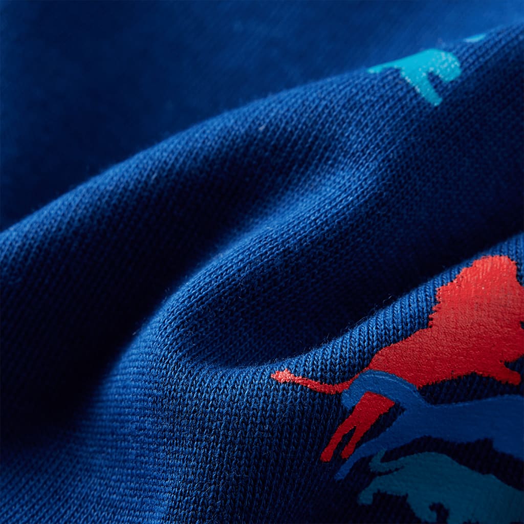 Sweatshirt til børn str. 128 mørkeblå