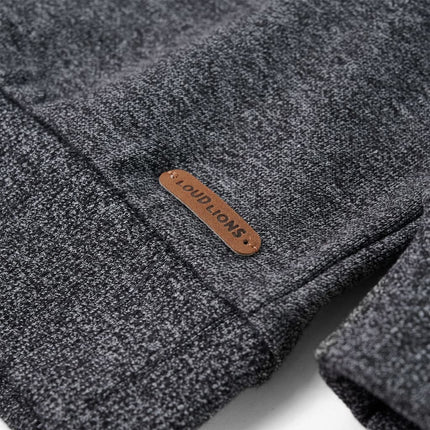 Sweatshirt til børn str. 128 blåmeleret